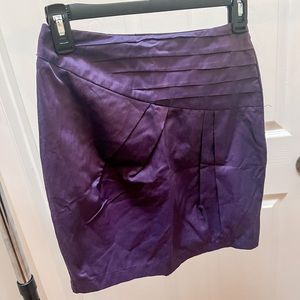 Ya purple mini skirt